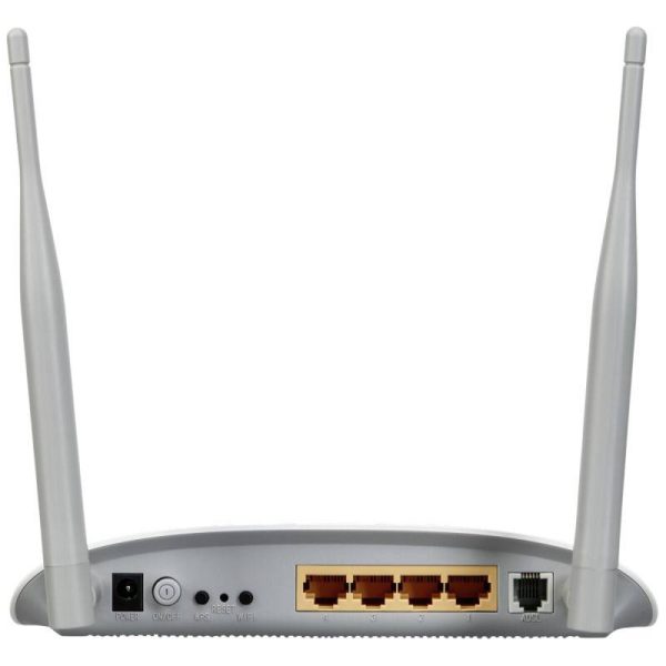 tp link td w 8961 nb 300 mbps modem router adsl2 600x600 - مودم روتر ADSL2 Plus بی‌سیم N300 تی پی-لینک مدل TD-W8961N_V1