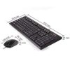 A4TECH KR 8520 Wired mouse and keyboard dim 1 100x100 - کیبورد و ماوس باسیم ای فورتک مدل KR-8520D
