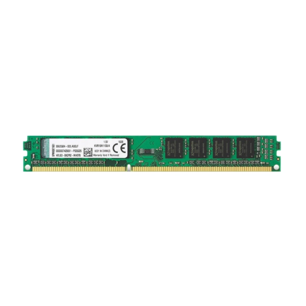 Kingston ValueRAM 4GB DDR3 1333MHz - رم کامپیوتر کینگستون مدل ValueRAM DDR3 1333MHz CL11 ظرفیت 4 گیگابایت