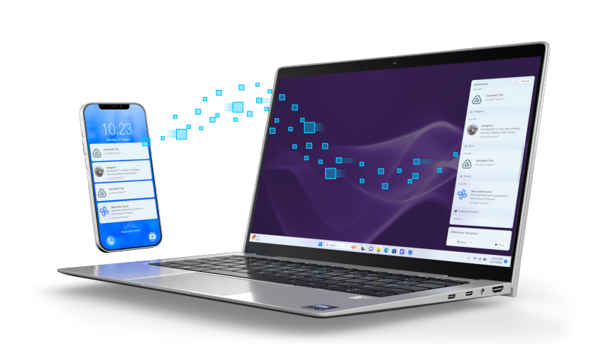 22 1 - چگونه صفحه نمایش موبایل را به کامپیوتر یا لپ‌تاپ منتقل کنیم؟