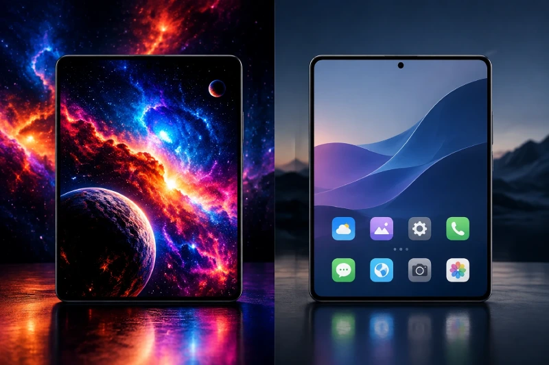 تفاوت صفحه نمایش AMOLED با OLED