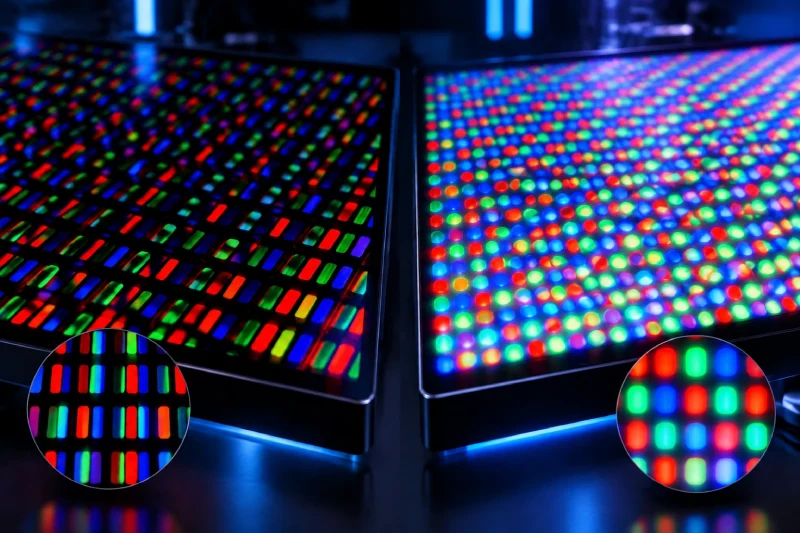 تفاوت صفحه نمایش AMOLED با OLED